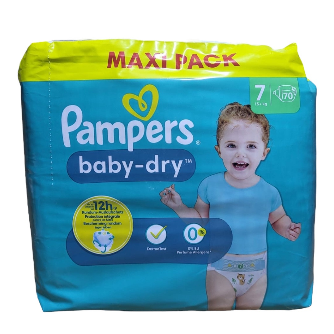 Підгузки Pampers active baby-dry 7, 70 шт., фото 1