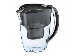 Фільтр-глечик ДЖАСПЕР 2,8л (чорний) з картриджем ТМ АКВАФОР