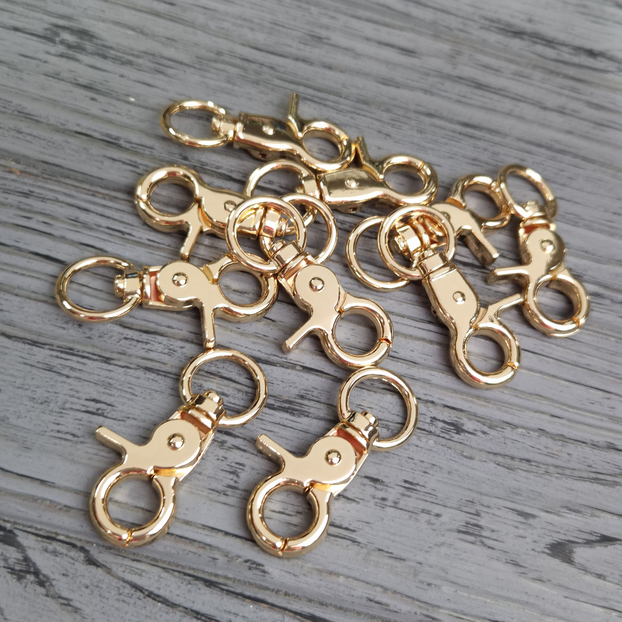 Карабін для сумки 13 мм S-1913 (Золото), фото 1