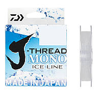 Леска Daiwa J-Thread Mono Ice Line 50m 4.4kg 0.24mm #Clear (4000 3094)