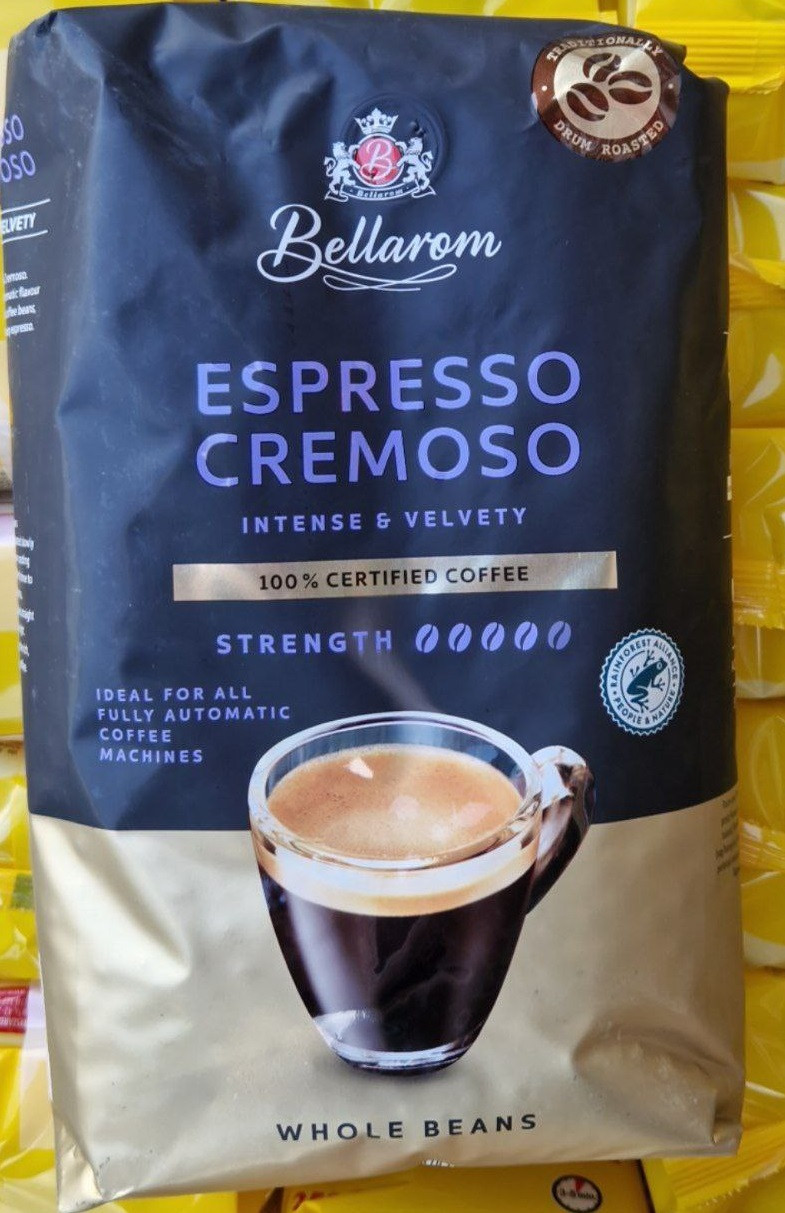 Кава Зерно Bellarom  Espresso Cremoso 1 кг., фото 1