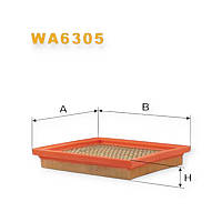 Фільтр повітряний Нісан Note (E11, NE11) 1.4-1.6i, Micra III (K12) 1.3i, Tiida (SC11) 1.6-1.8