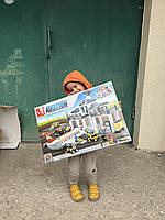 Конструктор SLUBAN база технічного обслуговування літаків, 810 дет.