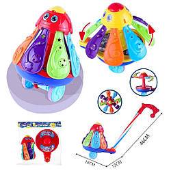 393 Каталка, карусель квіточок, 2 різновиди, у пакеті