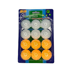 2 QC/PP М'ячі для тенісу 12 шт.