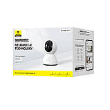 IP-камера відеоспостереження Baseus Security P1 Indoor Camera 3K White EU, фото 2
