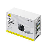 IP-камера відеоспостереження Baseus Security B1 Outdoor Camera 2K White, фото 2