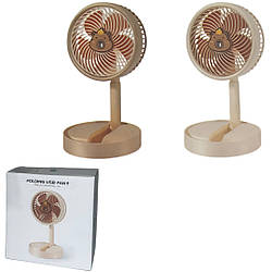 66-39 XM/А Вентилятор, Капібара, акум, батар, USB-кабель, 3 режими швидкості, у коробці