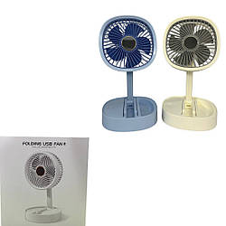 66-42 XM Вентилятор, акумулятор, USB-кабель, 3 режими швидкості, у коробці