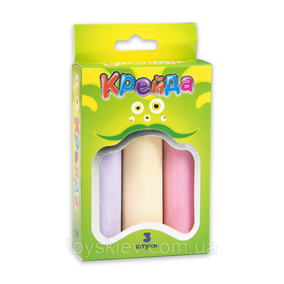 50100 Мел круглий-3 штук Strateg, фото 1