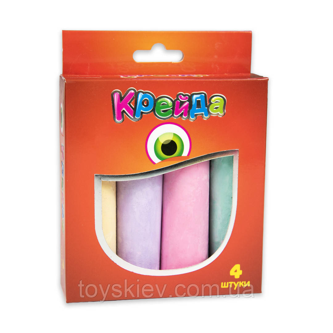 50101 Мел круглий-4 штук Strateg, фото 1