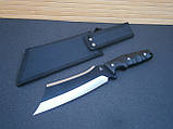 Ніж фултанг мисливський Вlack Wolf JL-58К в чохлі 30 см, фото 5