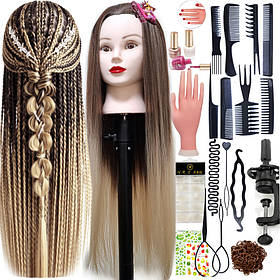 Лялька Для Зачісок Для Дітей з Набором Для Зачісок та Манікюру