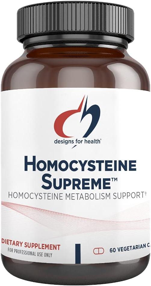 Designs for Health Homocysteine ​​Supreme / Підтримка здорового рівня гомоцистеїну 60 капсул
