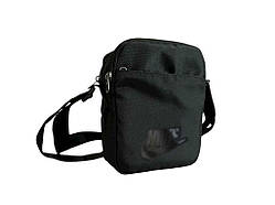 Сумка чоловіча чорний 20*14*8,5см арт.lda-122-4 нейлон ТМ УКРАЇНА