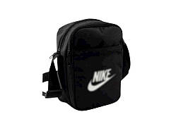 Сумка чоловіча чорний 20*14*9см арт.lda-08-2 Оксфорд 1000D ТМ УКРАЇНА