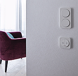 Рамка подвійна біла пластик - Berker R. 1, фото 4