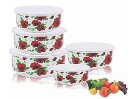 Лотки емальовані