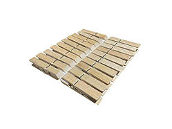 Набір прищіпок бамбукових великх 7см арт.23576 ТМ Китай