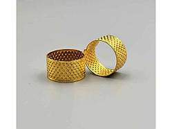 Наперсток h-1 см Ø-1,7 см Золотий ТМ КІТАЙ