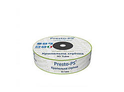 Крапельна стрічка 500м 16мм 3D Tube емітерна 0,18 (1,38л/г)(15см) ТМ PRESTO-PS