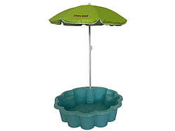 Пісочниця-басейн Квітка з парасолькою арт.01235/03 ТМ DOLONI