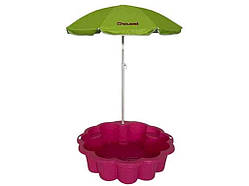 Пісочниця-басейн Квітка з парасолькою арт.01235/04 ТМ DOLONI