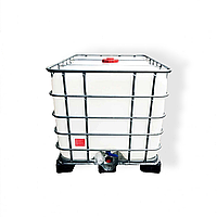 Єврокуб 1000 л б/в, промитий та підготовлений, з піддоном (пластик/метал)