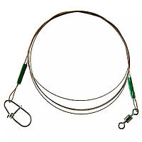 Повідець сталевий Cormoran 1x19 Wire leader 30cm 6kg 2pcs (75-34060)