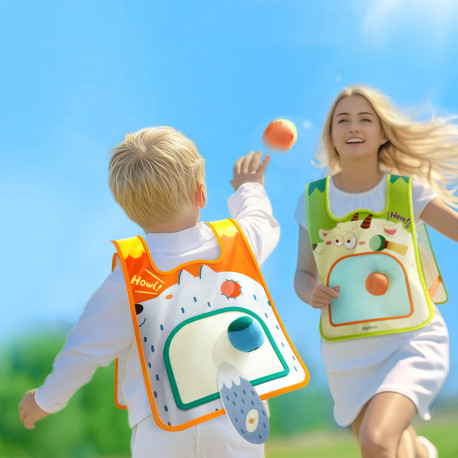 Гра на влучність Вовк і Овця (2 жилета більший та менший) Mideer Toys, фото 1