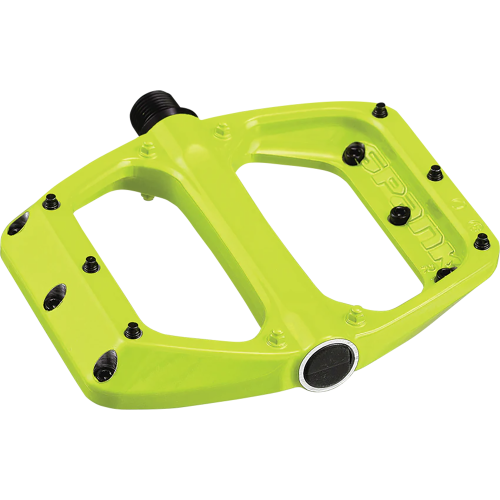 Педалі SPANK SPOON DC, Lime Green, фото 1