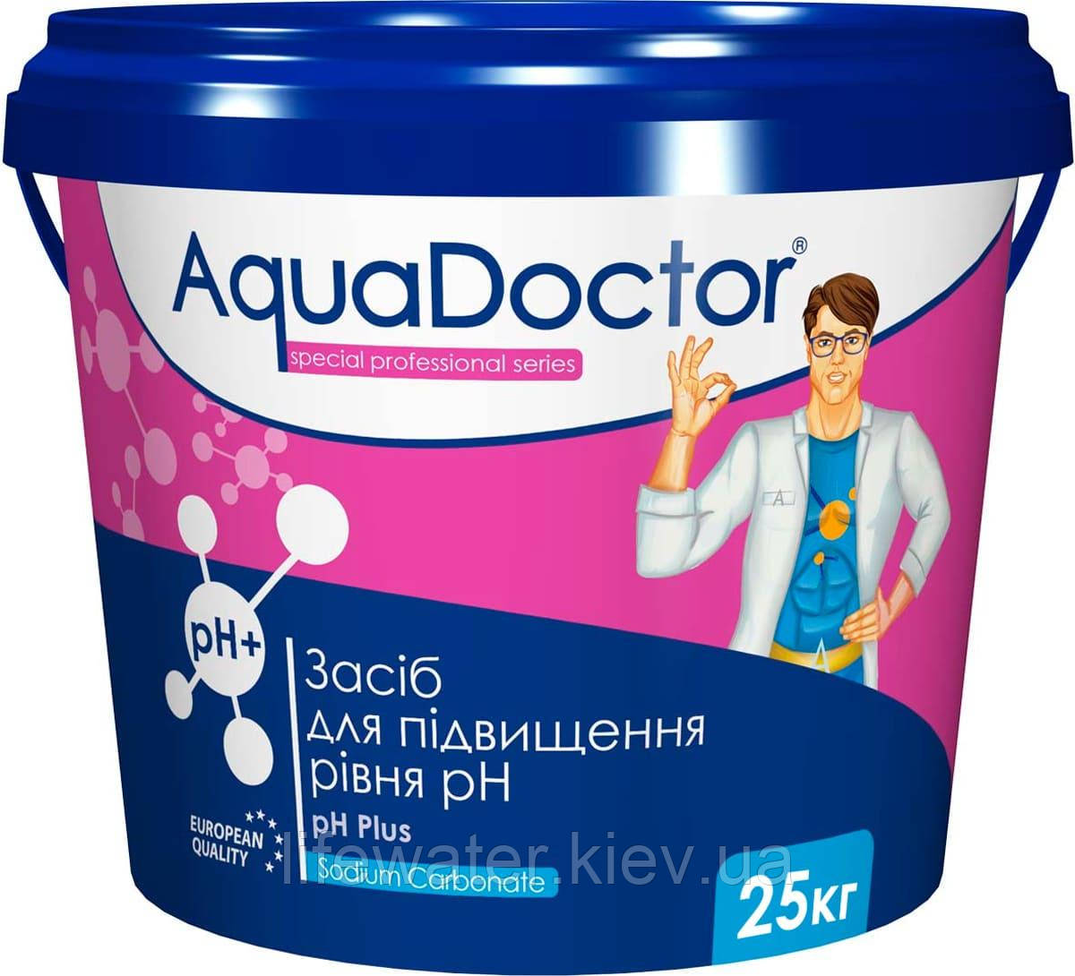 AquaDoctor pH Plus 25кг – засіб для підвищення рівня pH у басейні, фото 1