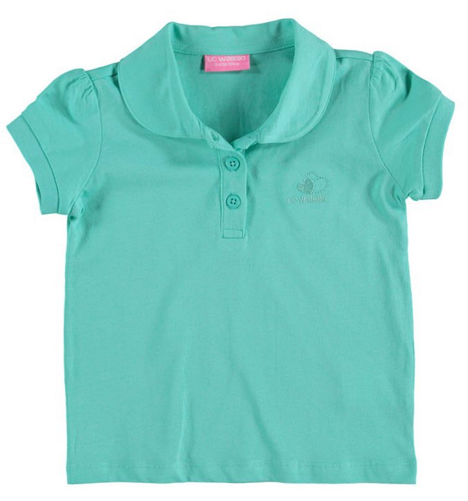 Футболка для дівчинки LC Waikiki блакитного кольору