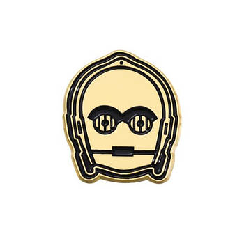"C-3PO (Зоряні війни)" значок (пін) металевий