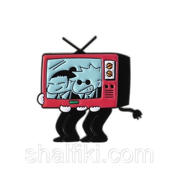 "Гето Сугуру і Сатору Годжьо (Магічна битва / Jujutsu kaisen)" значок (пін) металевий, фото 1