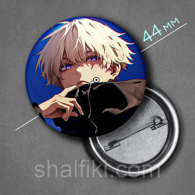 "Тоге Інумакі (Магическая битва / Jujutsu kaisen)" значок круглий на булавці Ø44 мм, фото 1