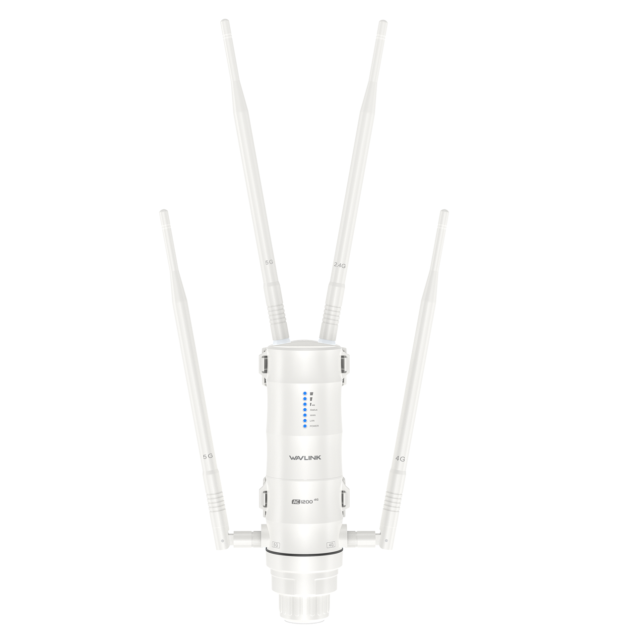 Зовнішній 4G LTE Wi‑Fi роутер Wavlink WING 12ML (AC1200, PoE, 300 м покриття), фото 1