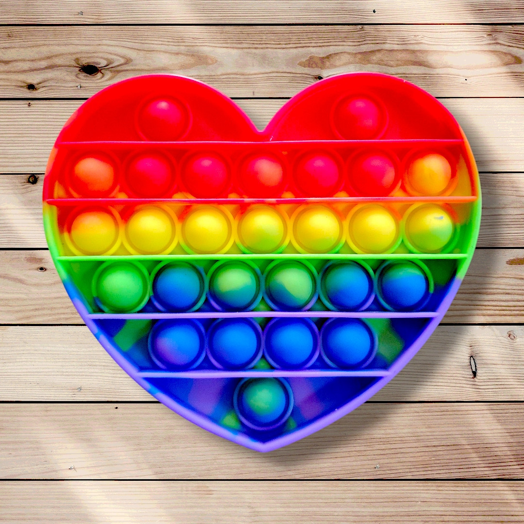 Гра антистрес Pop It Серденько, фото 1