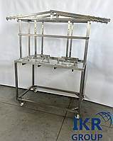 Прес для сиру механічний на 8 важелів на колесах