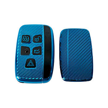 Чохол для ключа Land Rover синій