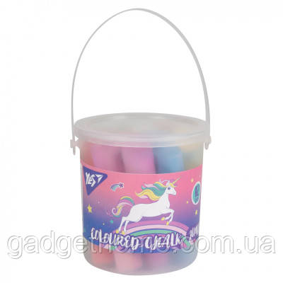 ТОП! Крейда Yes кольорова Glamour 12 шт JUMBO в відрі (400513) - (gHome), фото 1