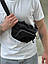 Сумка чоловіча через плече бананка на пояс з велкро панеллю та карабіном Shark, фото 6