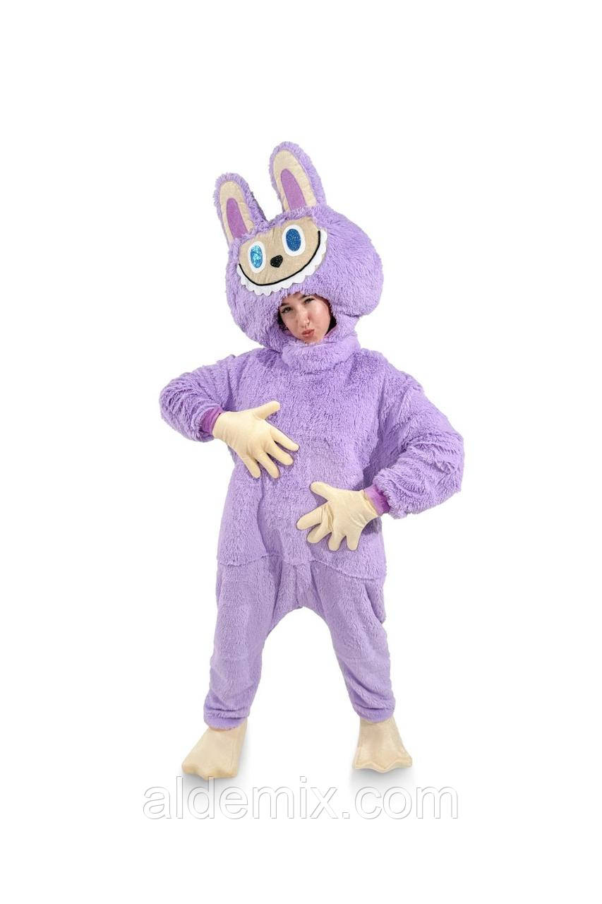 Костюм для аніматорів «Лабубу бузковий», фото 1
