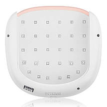 УФ лампа UV+LED SUNUV SUN 4S для сушіння гелю і гель лаку зі з'ємним дном (pink), фото 4