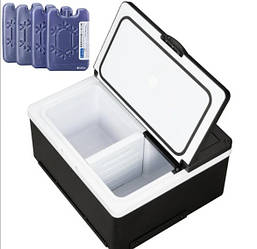 Компресорний автохолодильник Alpicool АRC22 (22 літри). До -18℃. Живлення 12, 24 вольт, Чорний