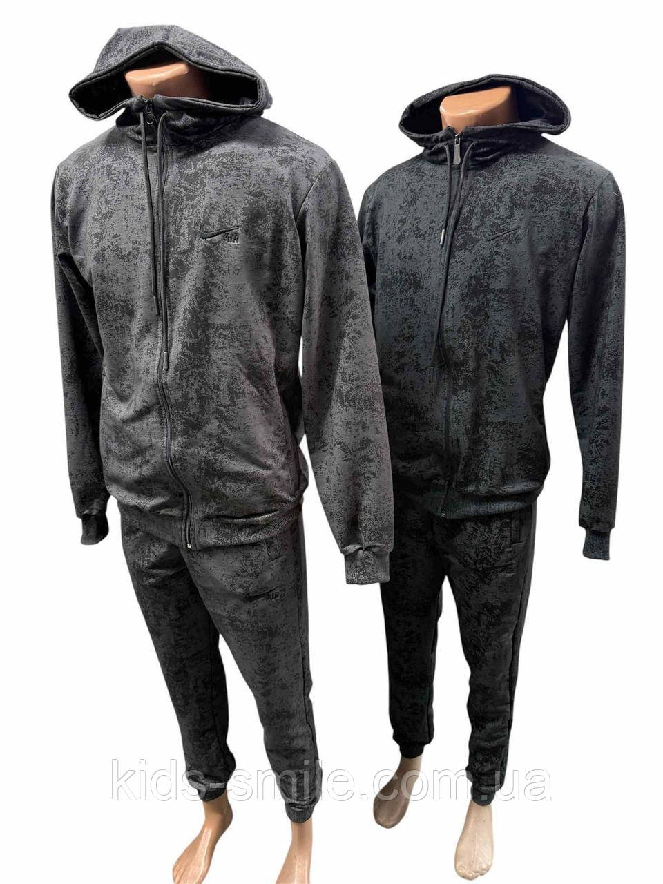 Спортивні костюми чоловічі (Розміри: 46-54) "Мрамор Турецька тканина"