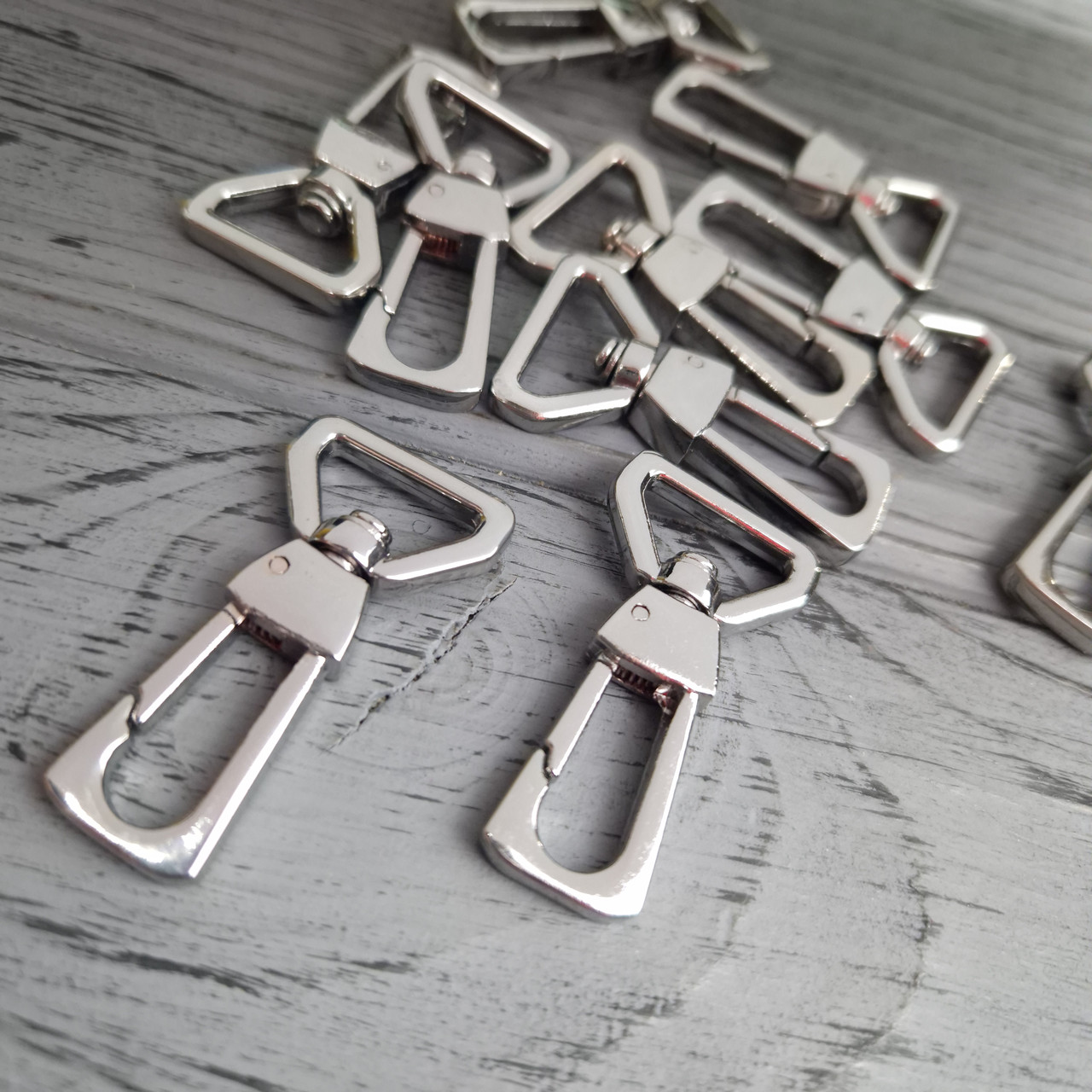 Карабін для сумки 15 мм 2040.0055 (Нікель), фото 1