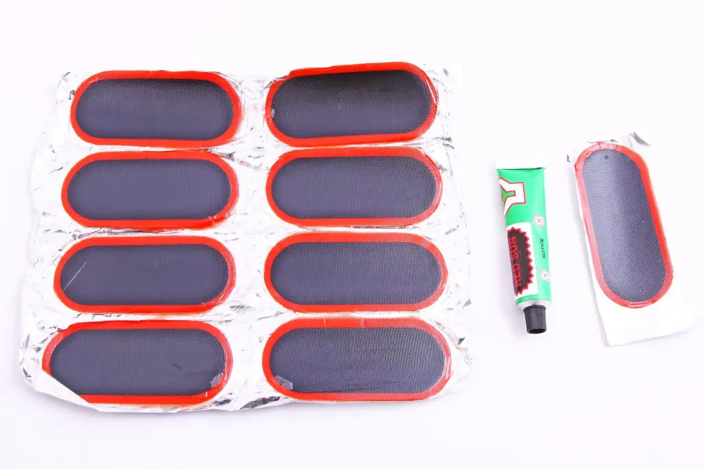 Латка для камери "Red Sun" ( 9 шт.) овальні + клей, фото 1