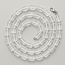 Гірський кришталь намисто Ø10*14 мм, 0507ОГ