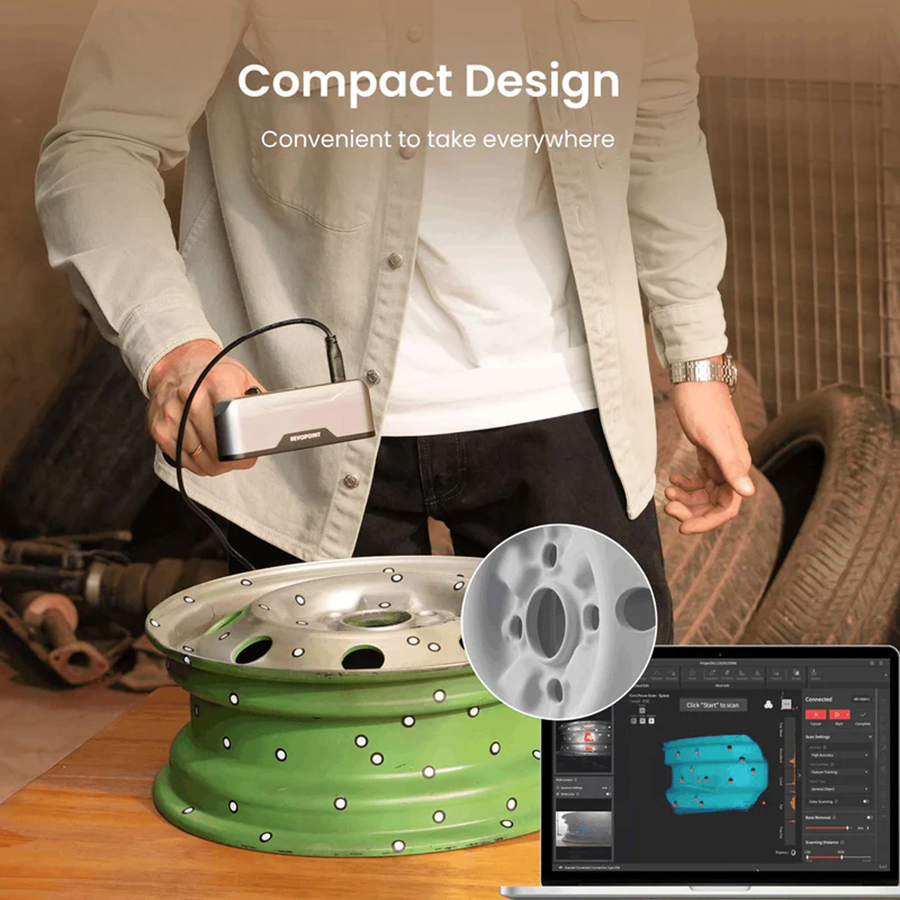 3Д-сканер Revopoint INSPIRE